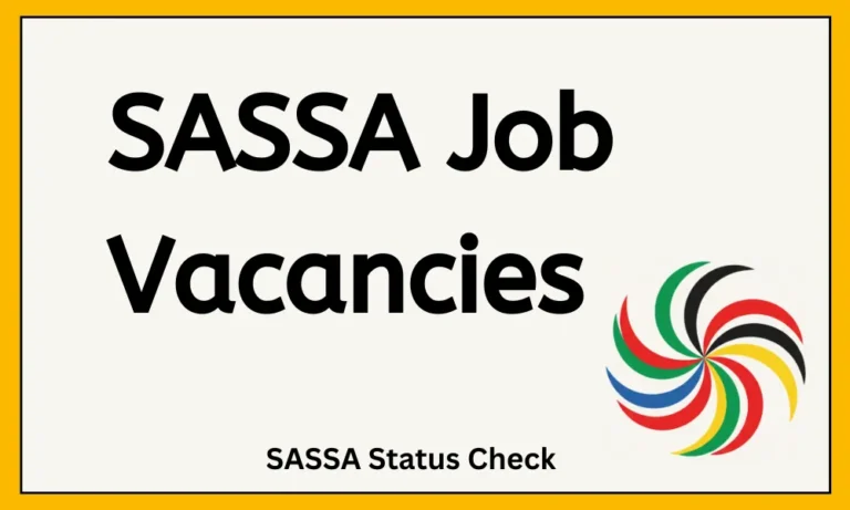 SASSA Job Vacancies