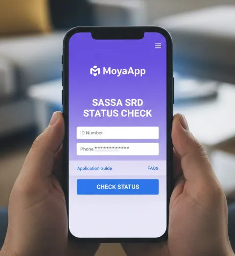 SASSA SRD Status Check on MoyaApp
